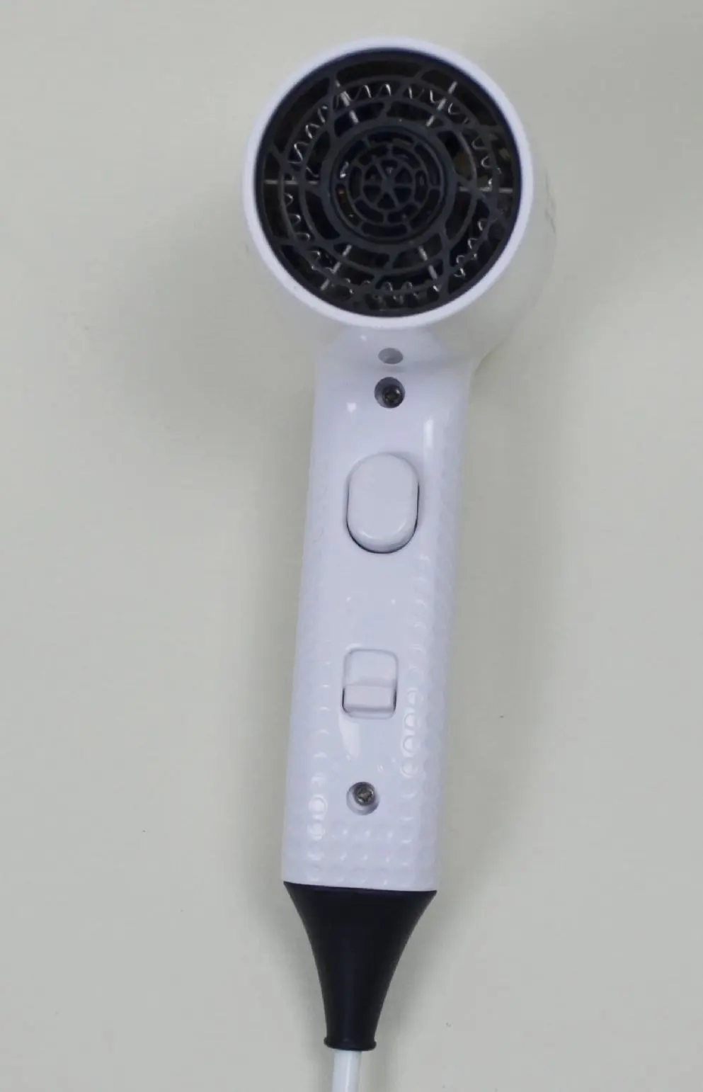 Black Color ABS Plastic 110V 220V Fire Prevention Hotel Bathroom Wall Mounting Hair Dryer with Bracket