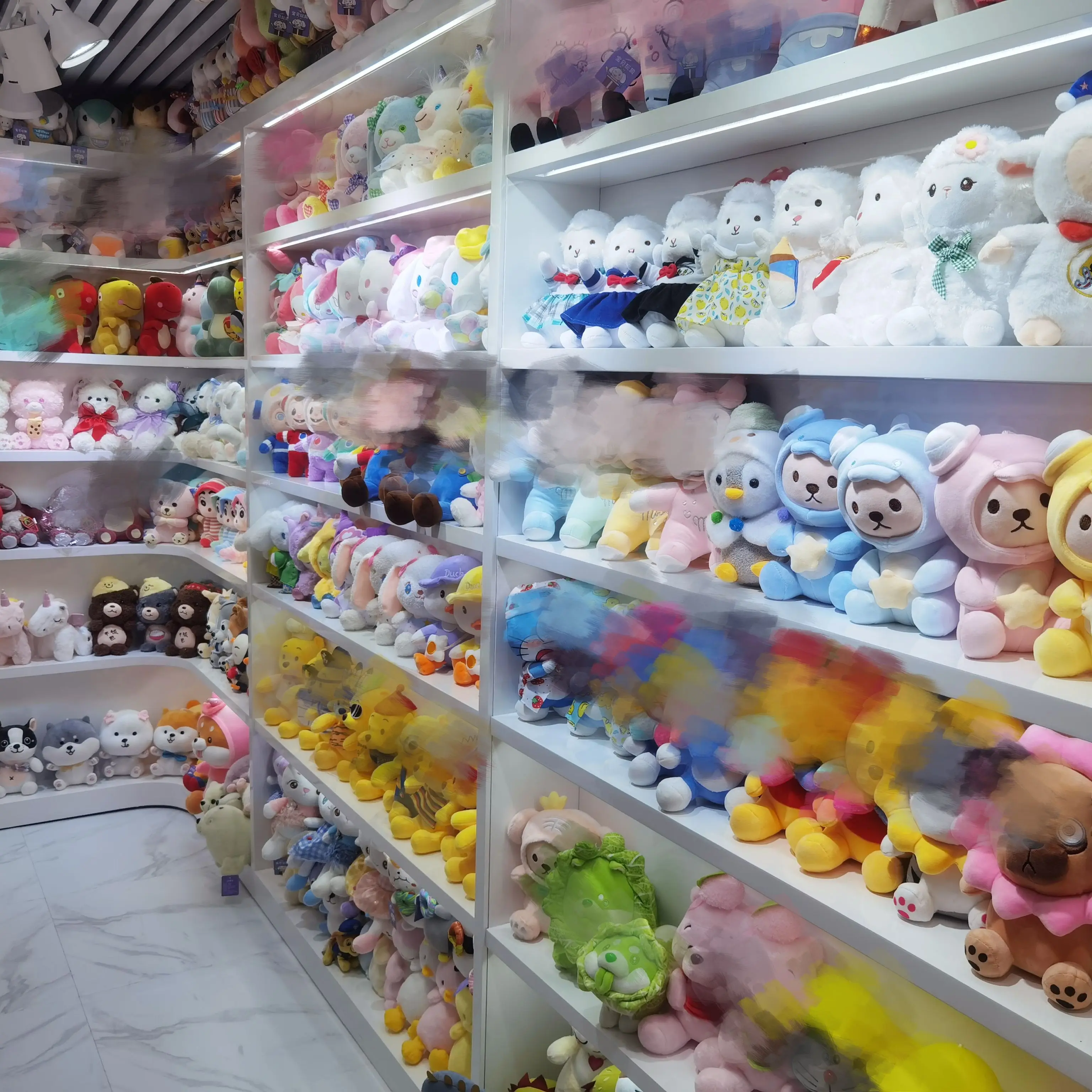 Изготовленный на заказ Производитель коготь машинка Kawaii аниме Plushie Peluches Подушка Мягкая кукла животных плюшевые игрушки