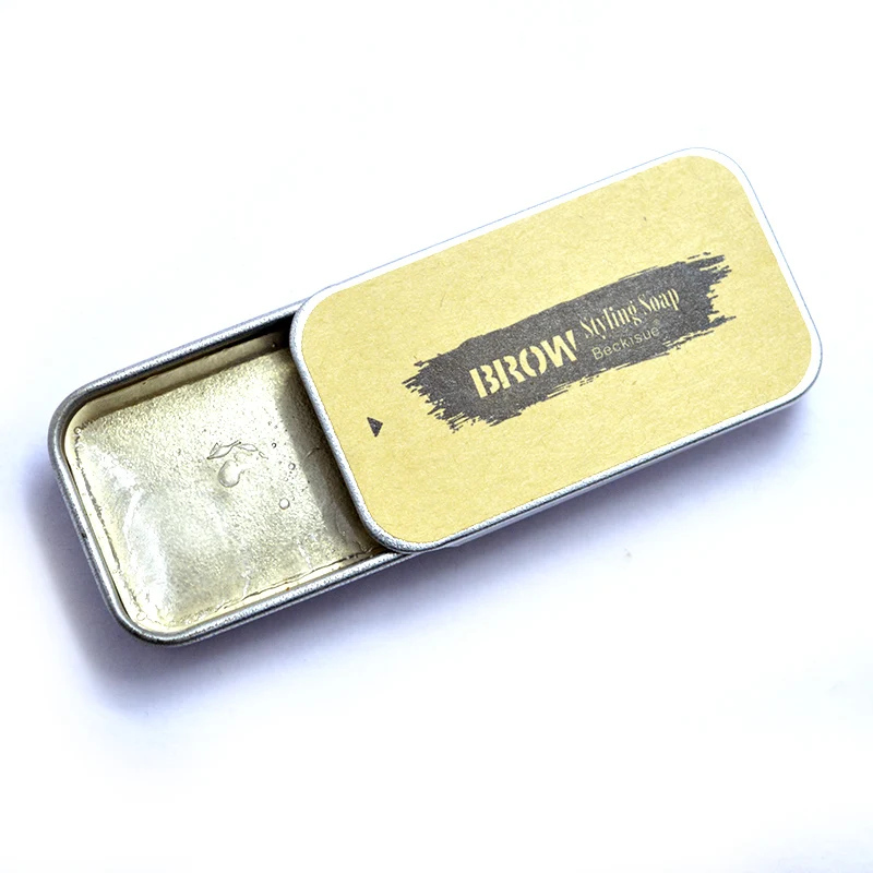 Мыло для коррекции формы бровей и бровей с кисточкой, натуральный водостойкий воск для роста ресниц