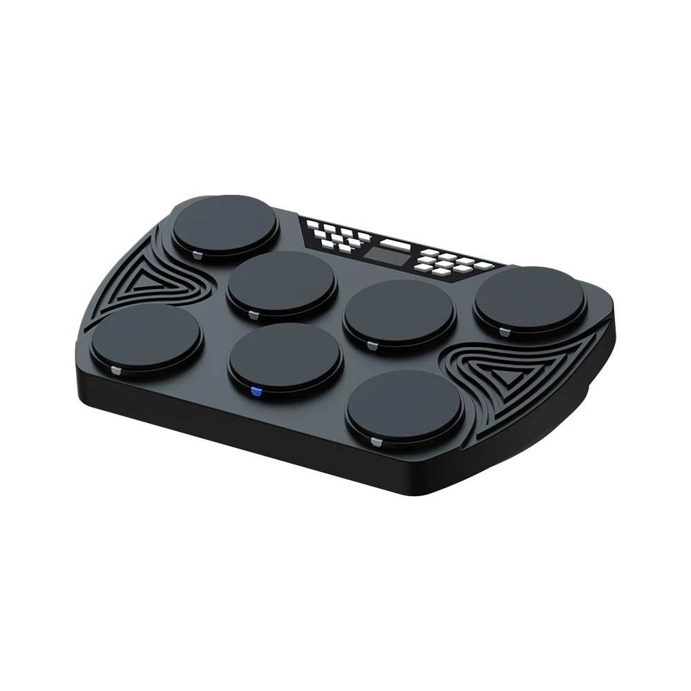 Wholesale Percussion Instruments Velocity-sensitive Silicone Sensitive Drums Electronic Drum Kit With Built-in Speaker