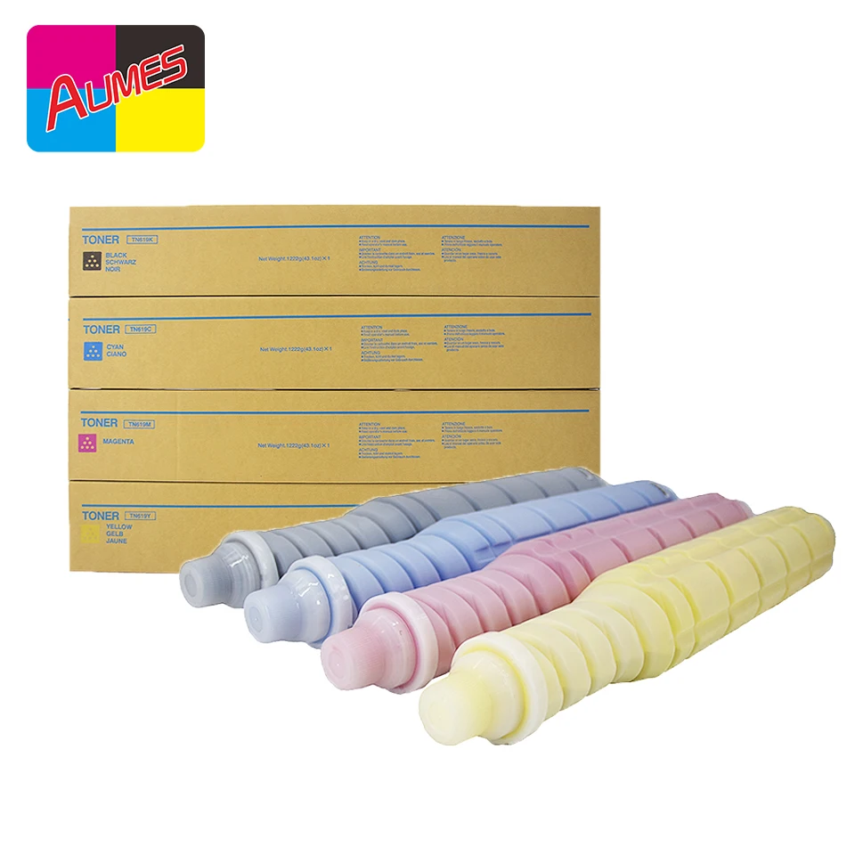 Japan TN619 TN-619 Toner Cartridge For Konica Minolta Bizhub C1060 C1070 1060L 1070L 2060S 2070 3060 3070L 1085 3085