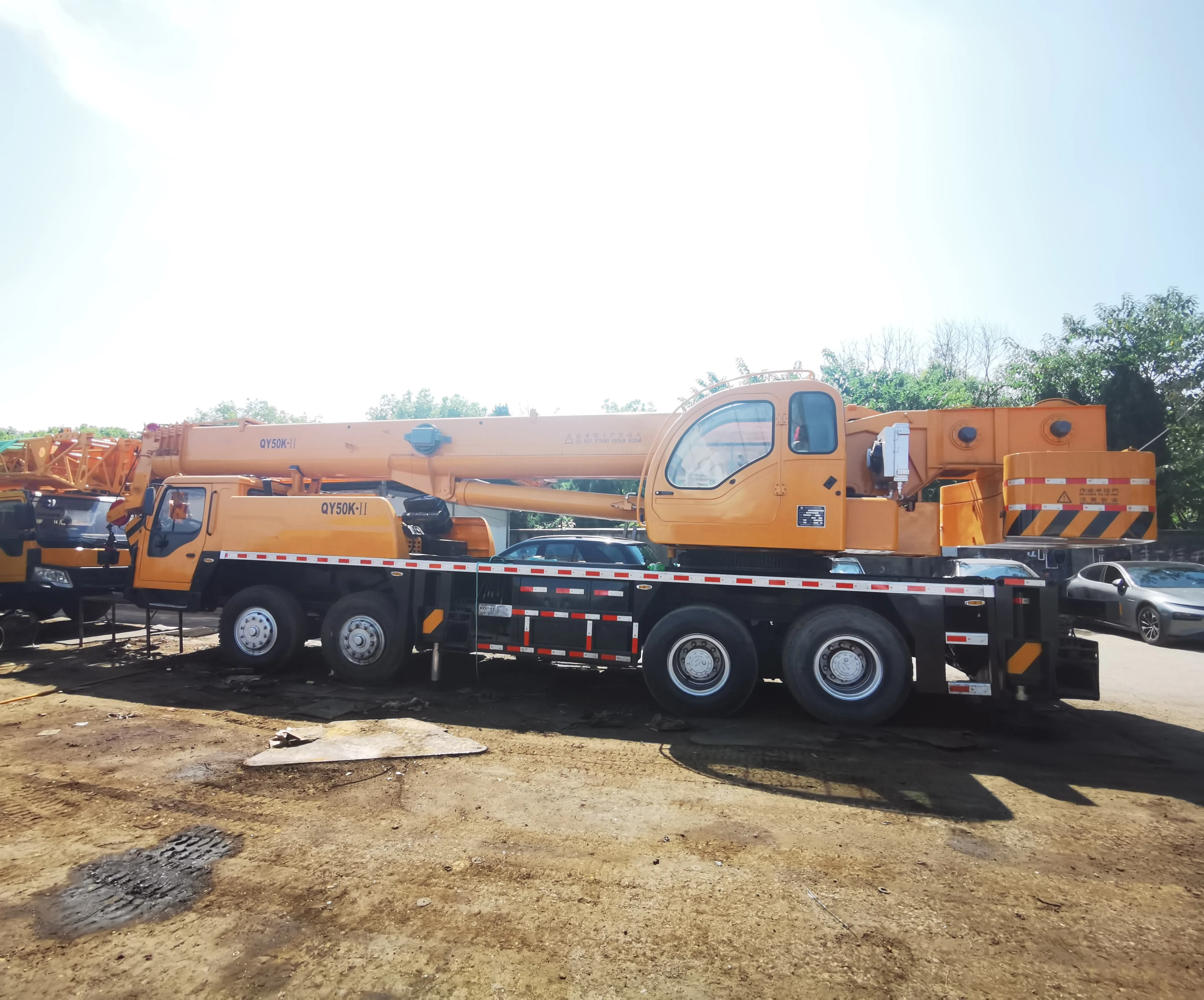 High Quality 2020 Used QY 50K-II Truck Crane 50 Ton Wheel 247kw Diesel Engine 100 Ton Max Lifting Pump Motor Cheap Sale China