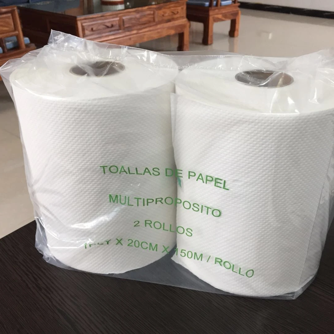 wholesale absorbent Maxi roll hand paper towel roll for toilet bathroom using /kitchen