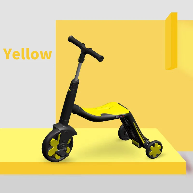 Педаль скутер, способный преодолевать броды для производства детский многофункциональный «три в одном» детский комплект из трех для развала-схождения (балансировки велосипедов