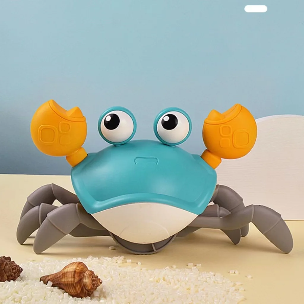 Funny Designs Children Play Cute Funny Automatic Induction Electric Crab Toys For Gifts