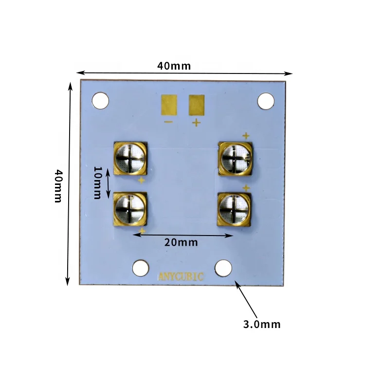 UV LED light 40W 60W 80W 100W 200W 300W customized 365nm uv led module for uv printing machine 365nm