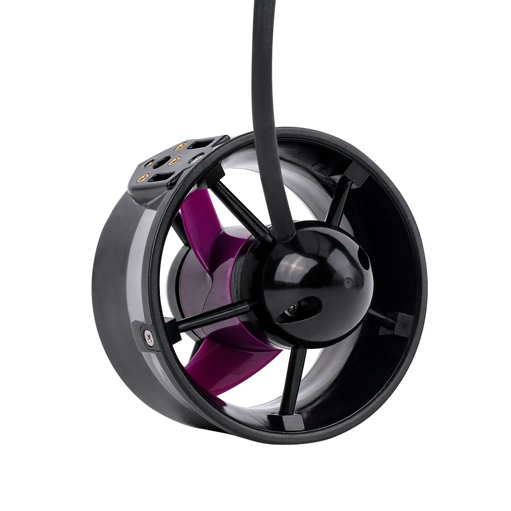 W30 waterproof bldc brushless underwater submersible dc motor with propeller for Diving boat