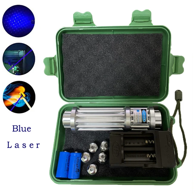 
Black Box Set B017 Ggreen Blue Red Laser Pointer Pen Hunting High Power Continuous Line 1000 Meters Burning Red Leisure Pen 