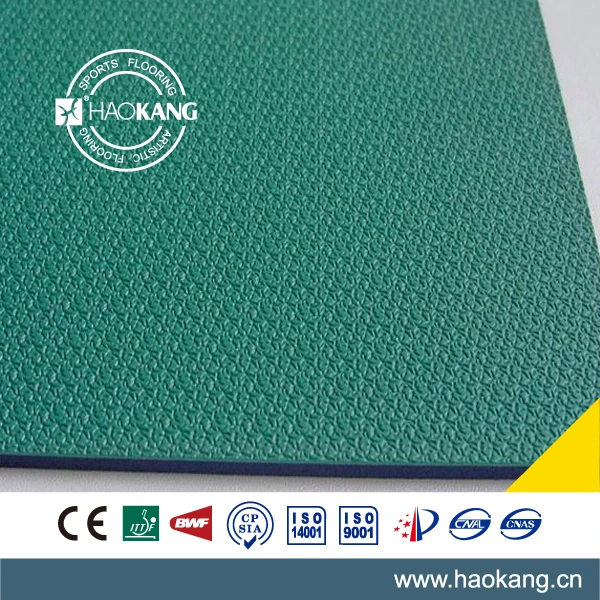 
Haokang 4.7mm badminton sports floor mat 