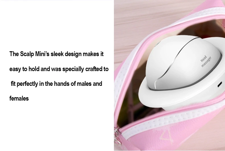 Wholesale price mini shower head massager relaxes the head and promotes blood circulation