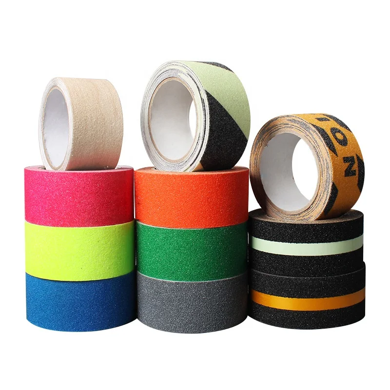 Complete style PVC Black Scrub Tape Floor stairs non-slip stickers elevator waterproof wear-resistant non-slip tape