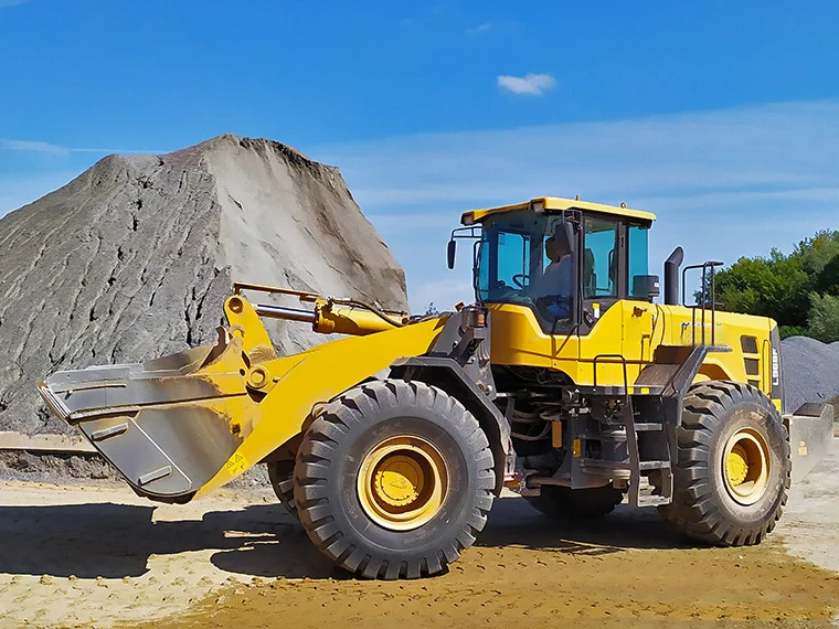 Высокопроизводительное землеройное оборудование L960HHST 8-тонный мини-колесный погрузчик 5 CBM Ковшовый фронтальный