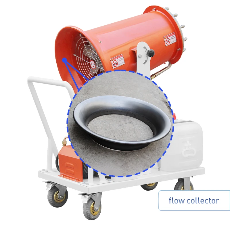 High quality ZT-30 Fog Cannon Electric Foggers Portable Small Disinfection Fog Cannon  Machine