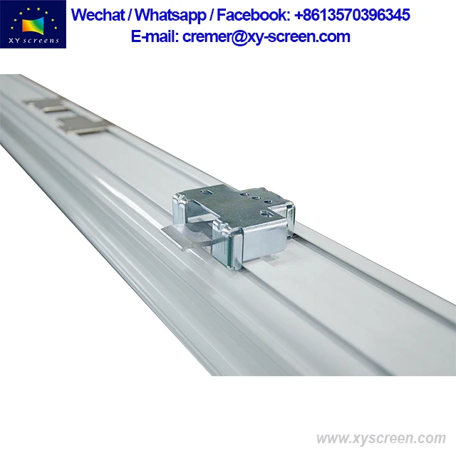 ALR  for UST projector 150, 120, 100 inch motorized projector screen for Home theater Cinema projector anti light screen