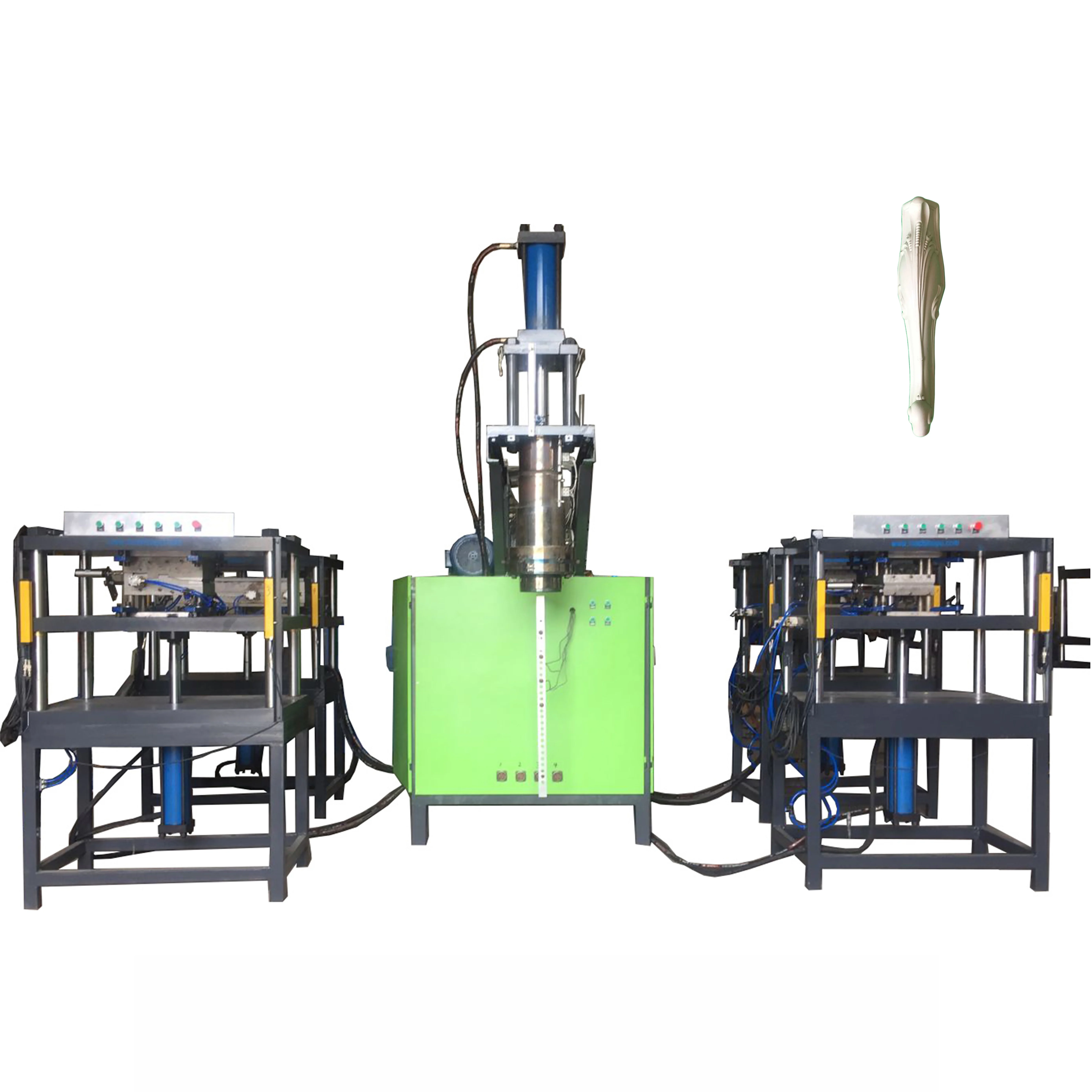 Small Injection Plastic Blow Molding Machine for PU Furniture Chair Leg Risers