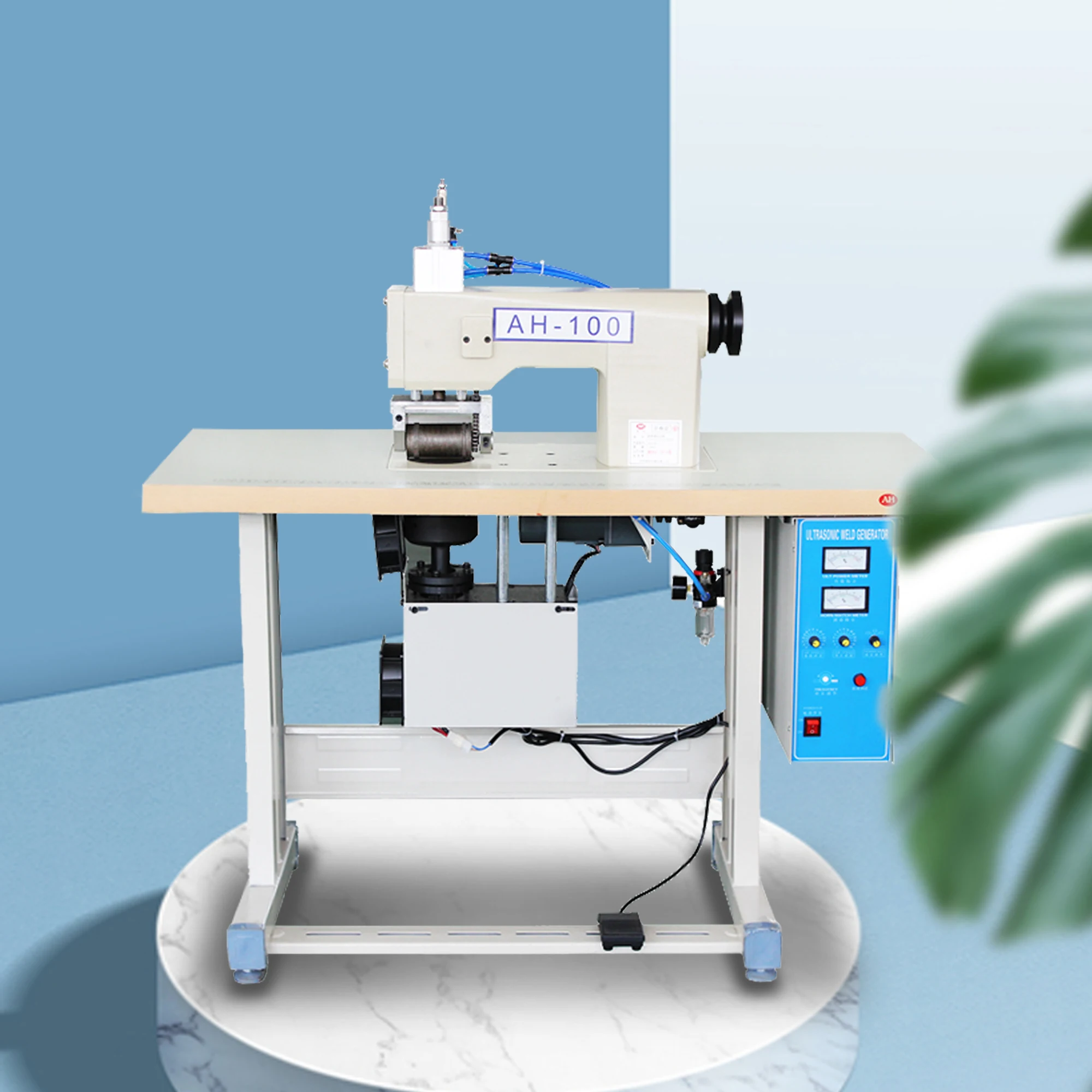  100% Original AH-60/100/200-S/Q decoration products with rich roller patterns 1500-2500W lace sewing machine