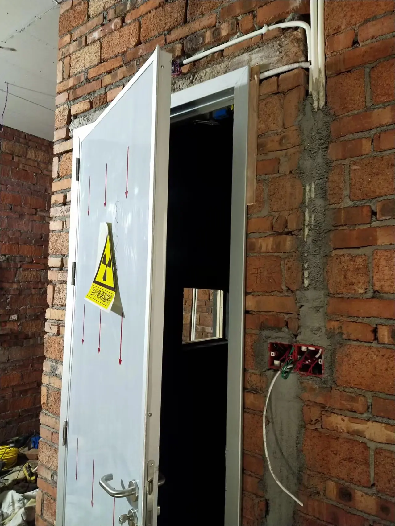 Customized Radiation Protection X Ray Medical Lead Door For Hospital