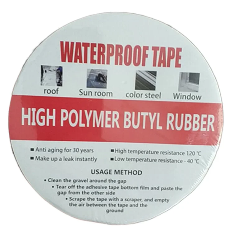 Aluminum Foil Leak Repair Tape Special Butyl Rubber Waterproof Tape