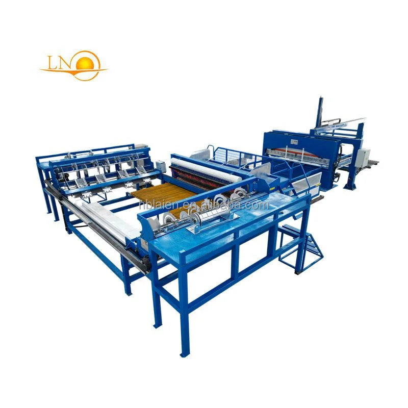 Automatic 6+5+6 8+6+8 Fence Panel Making Machine