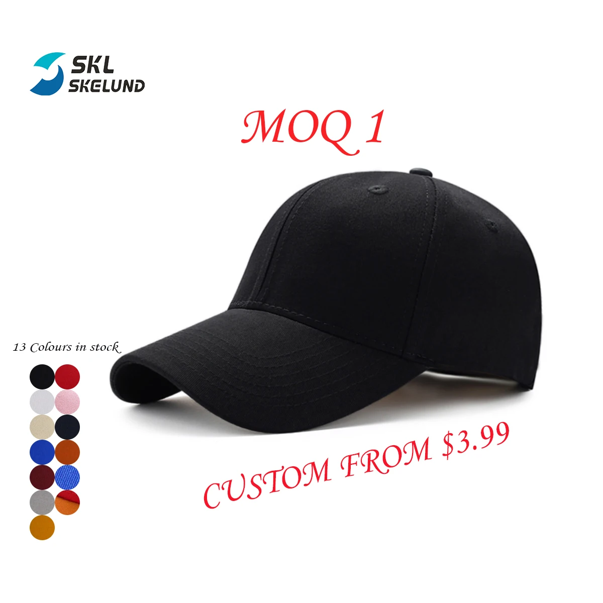 Wholesale Customize Hats And Caps With Logo Fitted Blank Golf Sports Adjustable Cotton Unisex Embroidered  Custom Baseball Hat