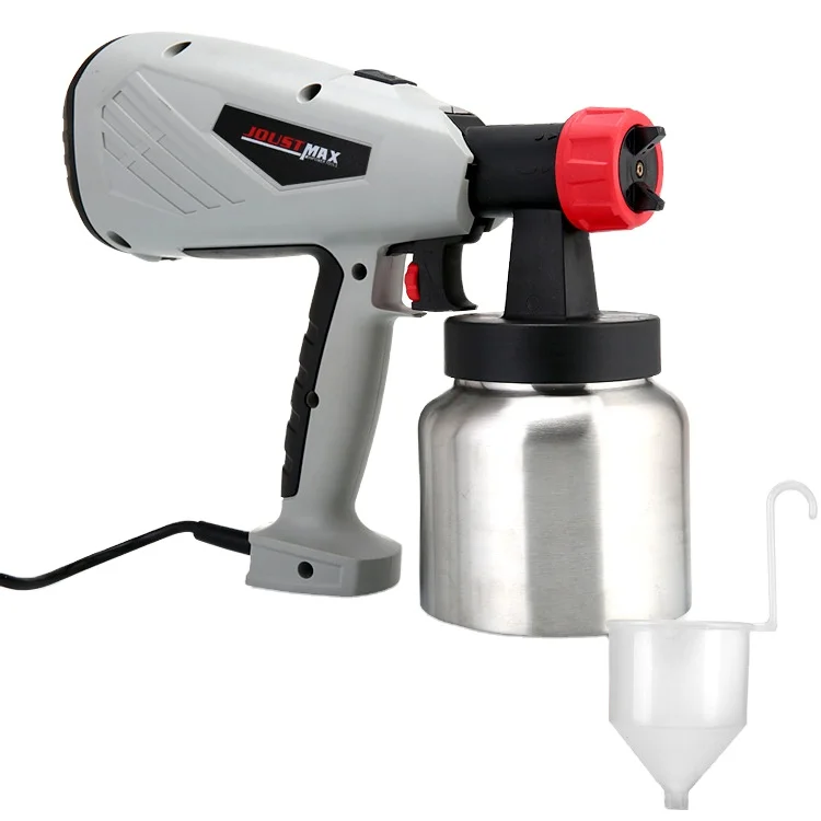800ML High-Power Handheld Electric Spray Gun 800W High Pressure Airless Paint Sprayer for Latex Paint for DIY Projects