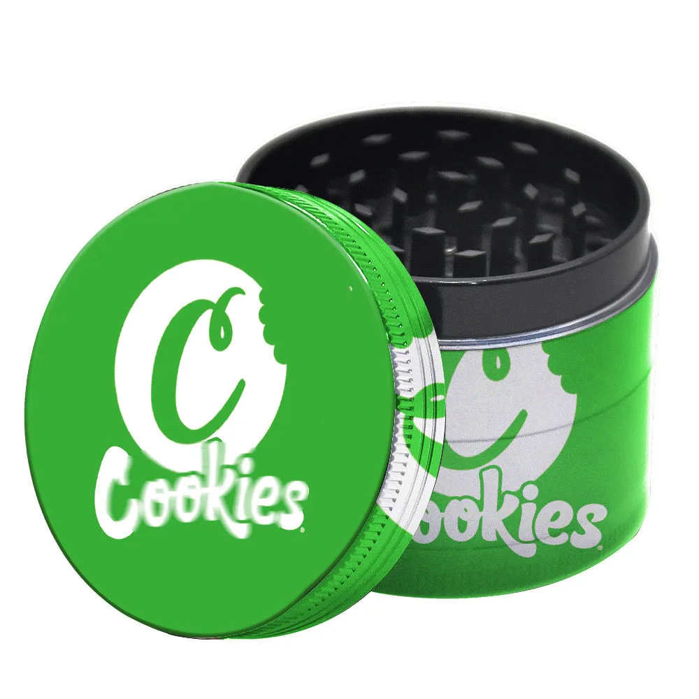 2024 New Herb Grinder 55MM 4Parts Aluminum Smoking Accessories NO MOQ Wholesale Custom Metal Herb Grinder