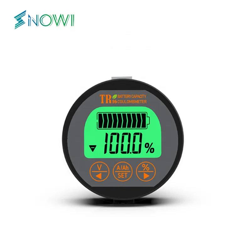 TR16H 350A OEM Battery coulometer  charge and discharge battery Capacity Volt Meter Power Meter battery monitor capacity tester