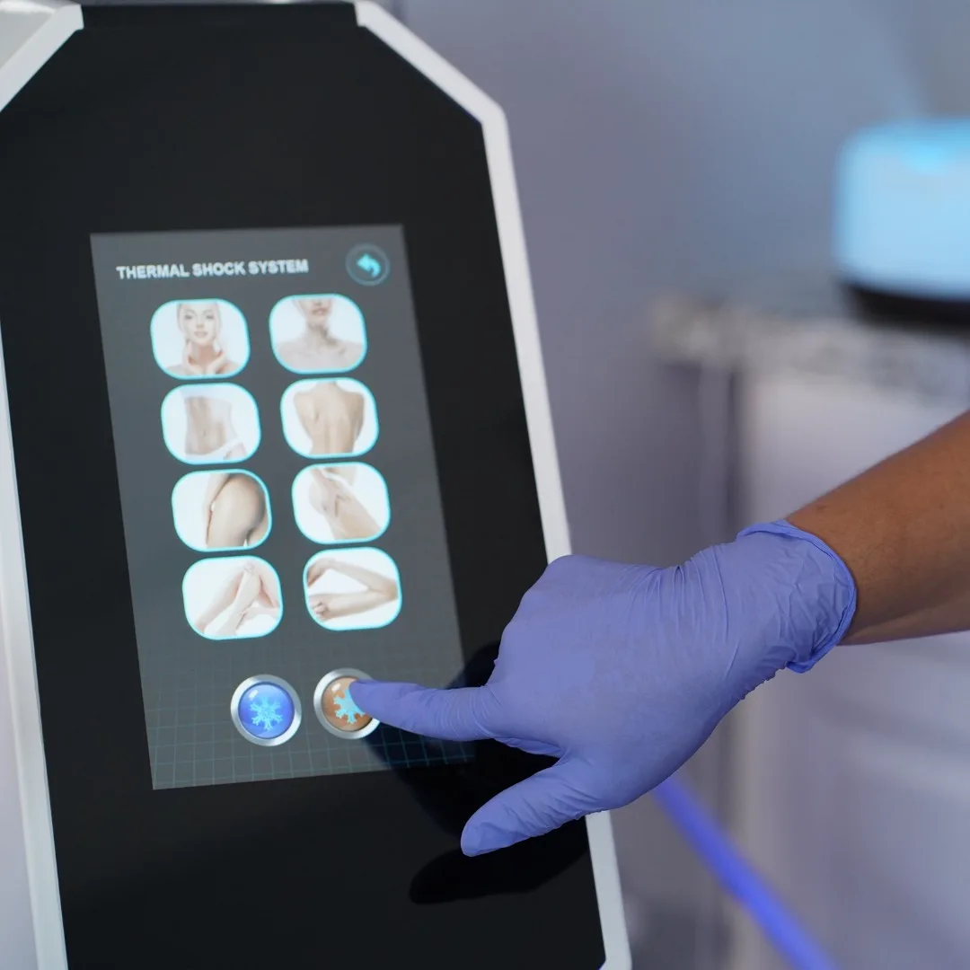 New Tech Portable Cryo Plate With EMS Thermal Shock Ems Cryolipoysis Fat Freezing Machine For Slimming