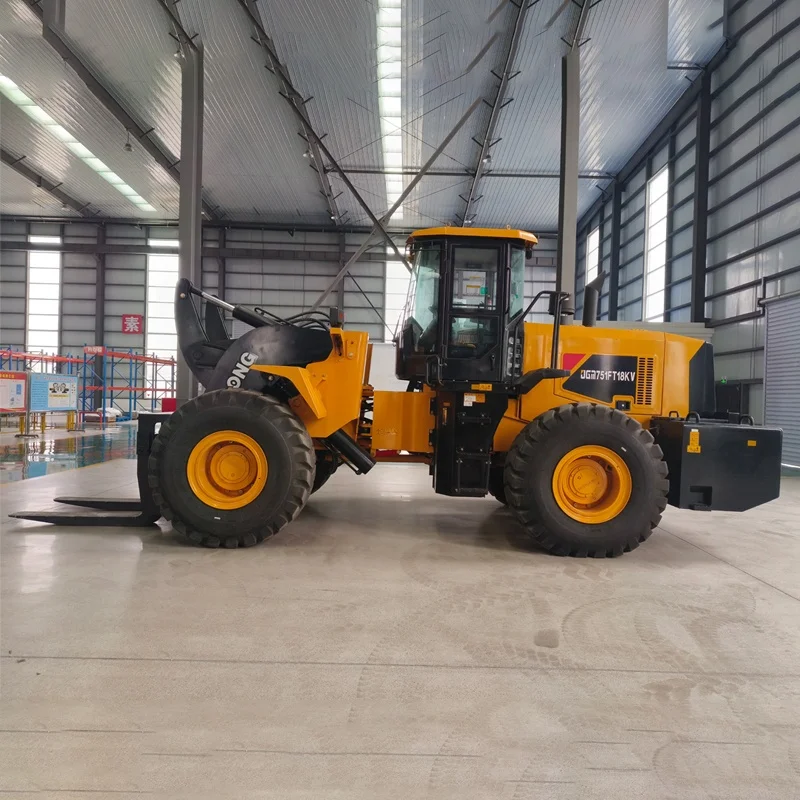heavy duty stone handler 18 ton forklift loader quarry 40 ton front loader forklift