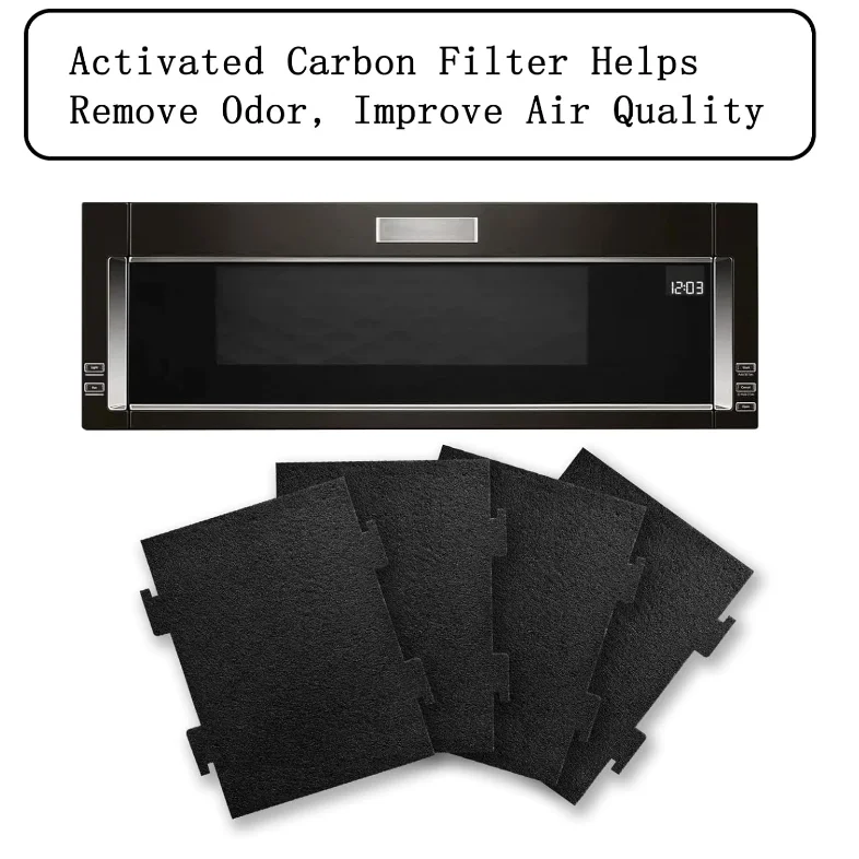 Replacement Activated Charcoal Filters - Keep Your Microwave Oven Clean and Fresh