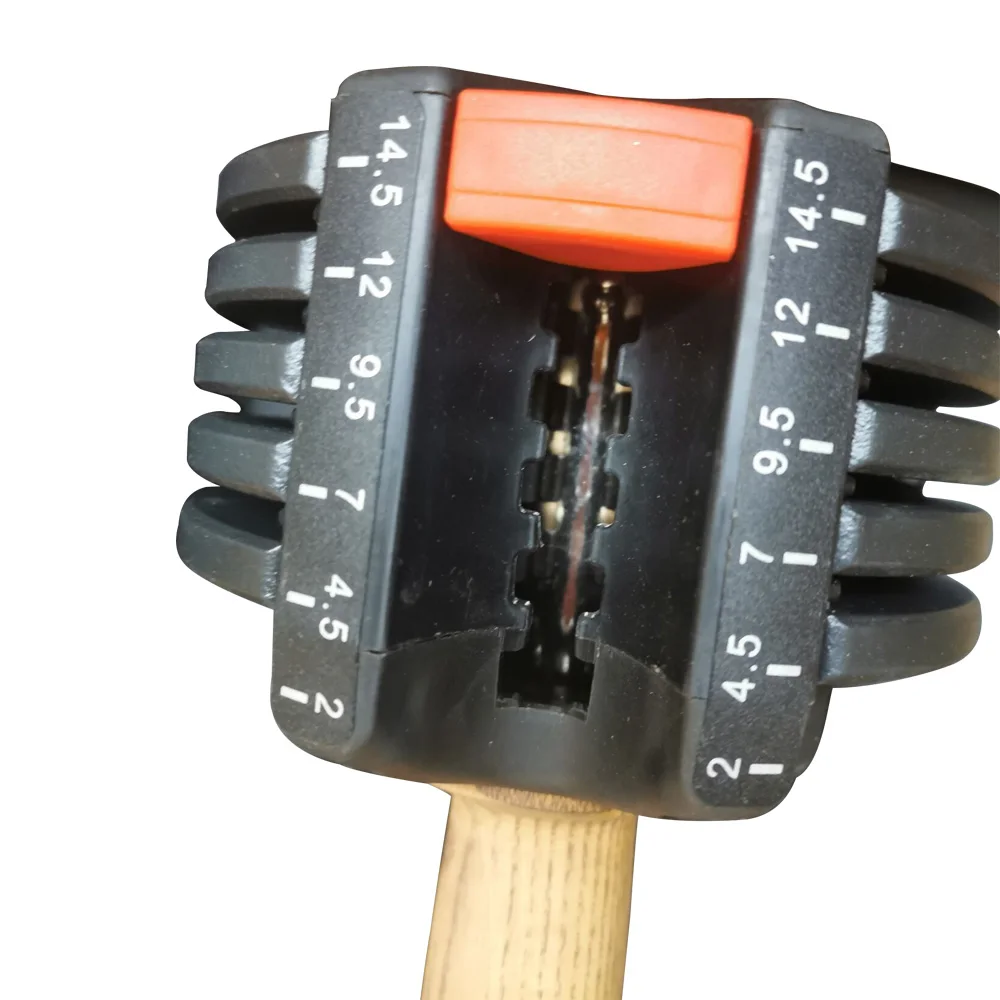 schvodon/oem/odm/customized adjustable dumbbell 2-14.5 LBS for home and commercial use