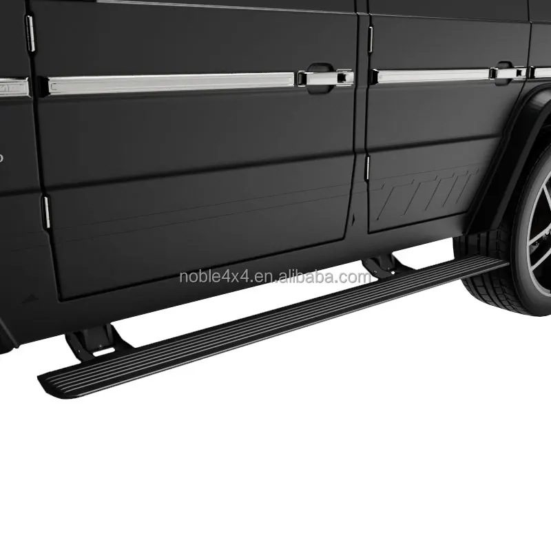 Noble Car parts auto spare powered Retractable running boards for Mercedes Benz G500 G63AMG 2019-2023 Telescopic treadle