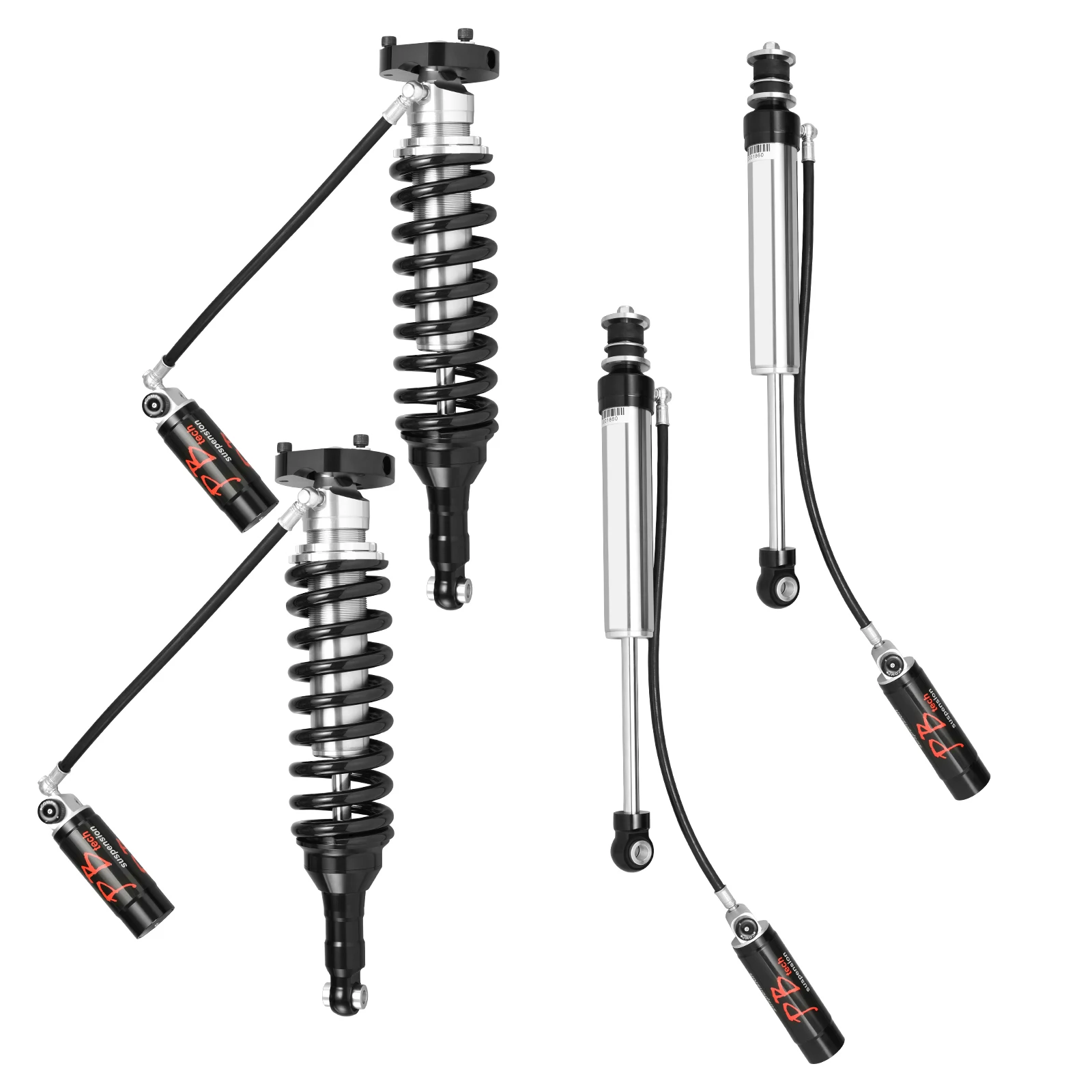 For 2010-UP Toyota LC150/FJ /4Runner V.S.2.5 Rear Shocks Absorber 0-3 Lift Adjustable/21 Section Suspension Shock Coilover