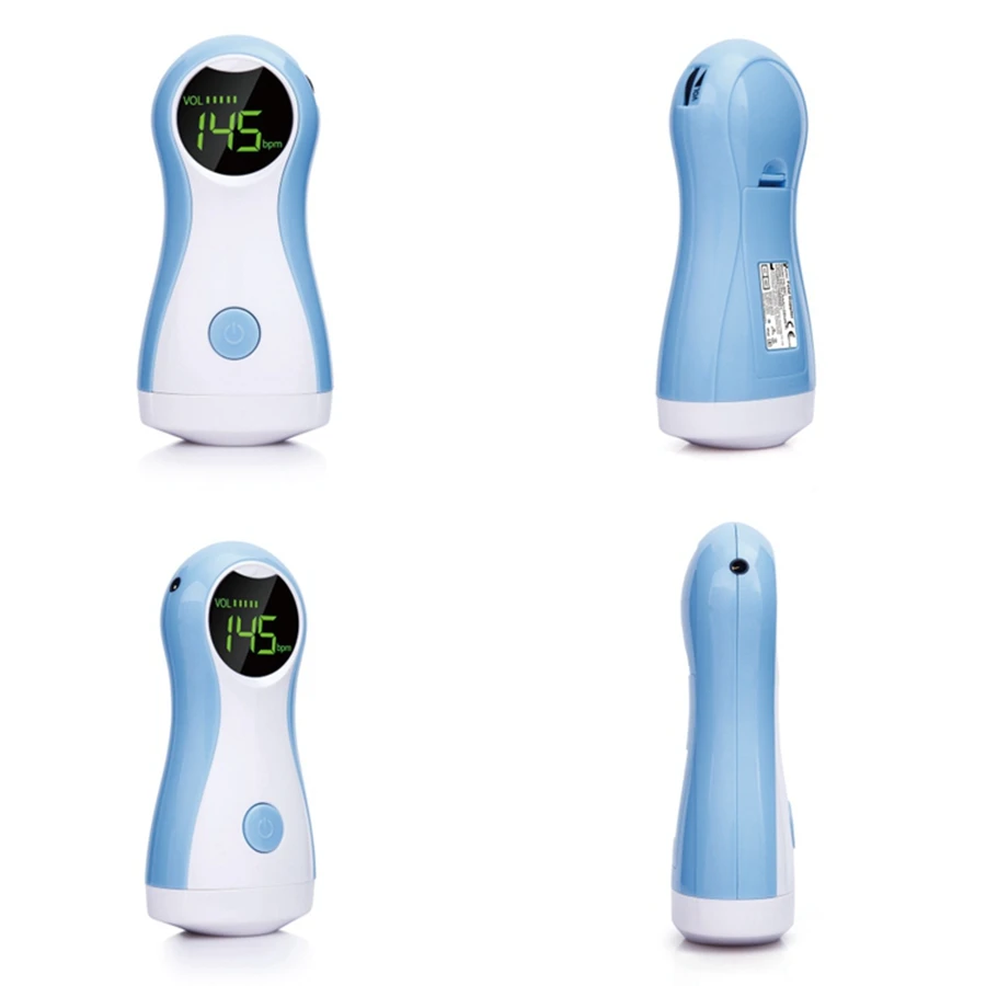High-fidelity Sound Ultrasonic Baby Heart Household Pregnant Baby Heartbeat Monitor Portable Monitor Fetal Doppler
