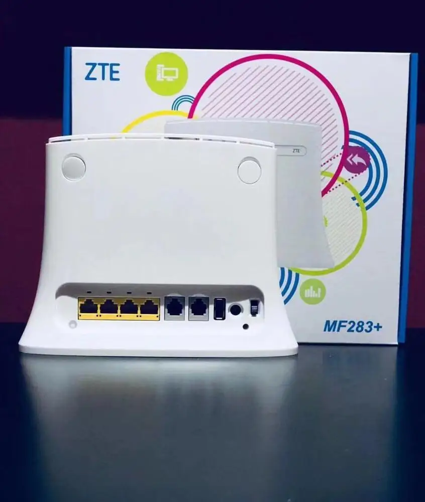 
Unlocked 150Mbps ZTE MF283+ 4G LTE CPE Router WiFi With Sim Card 4G LTE WIFI ROUTER CPE industrial router 