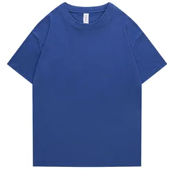 Plus Size Mens Drop Shoulder 100% Thick Custom Heavyweight T-Shirt Oem Boxy Blank Heavy Weight Cotton T Shirt Oversized tshirt