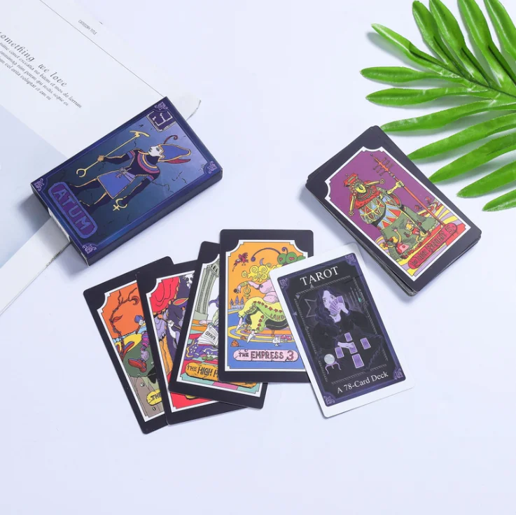 Tarot Oracle Cards Custom Printing Paper Material Lamination Tarot Cards