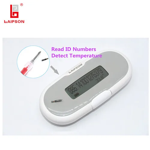 LAIPSON temperature microchip rfid reader for mat rice and dog