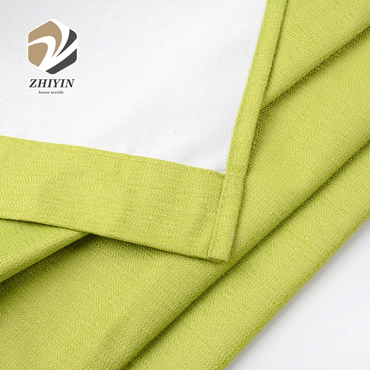 
Reduce noise good quality woven jacquard 100 polyester curtain blackout 