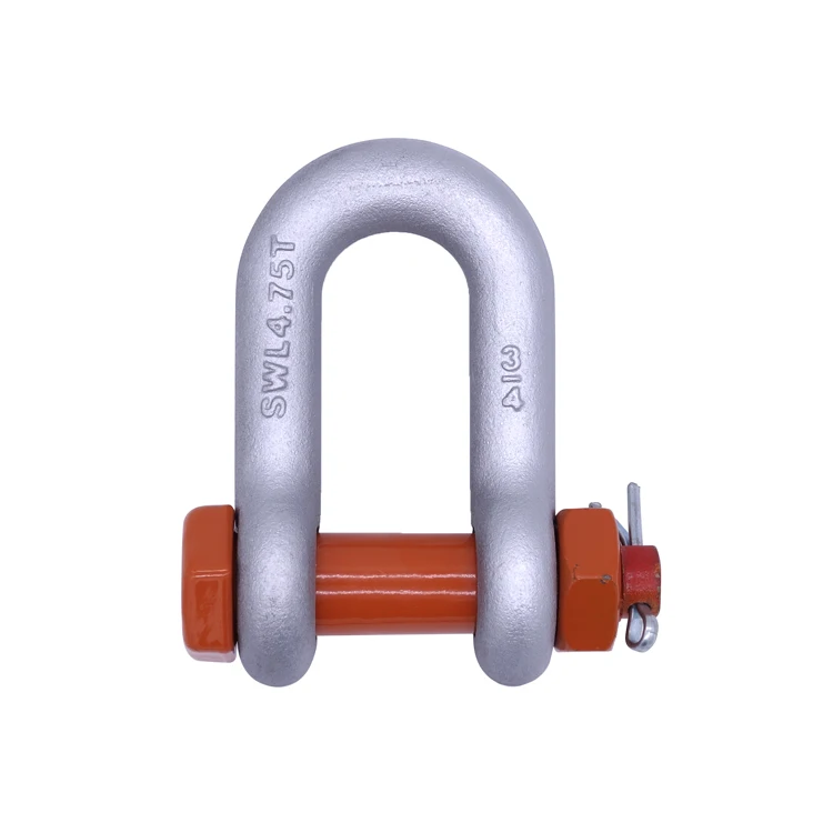 Japan type anchor chain carbon stainless steel drop forged lifting dee shackle g209 g210 g2130 g2140