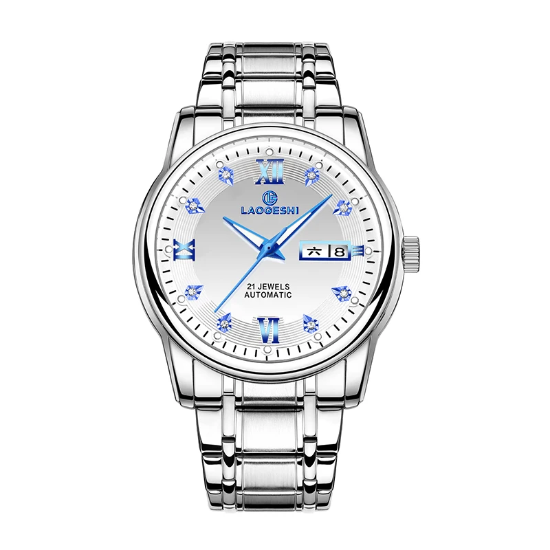Quality Business Watch Auto Date Watches Men Automatic Mechanical Luxury Watch Stainless Steel Original Custom Logo Men Male