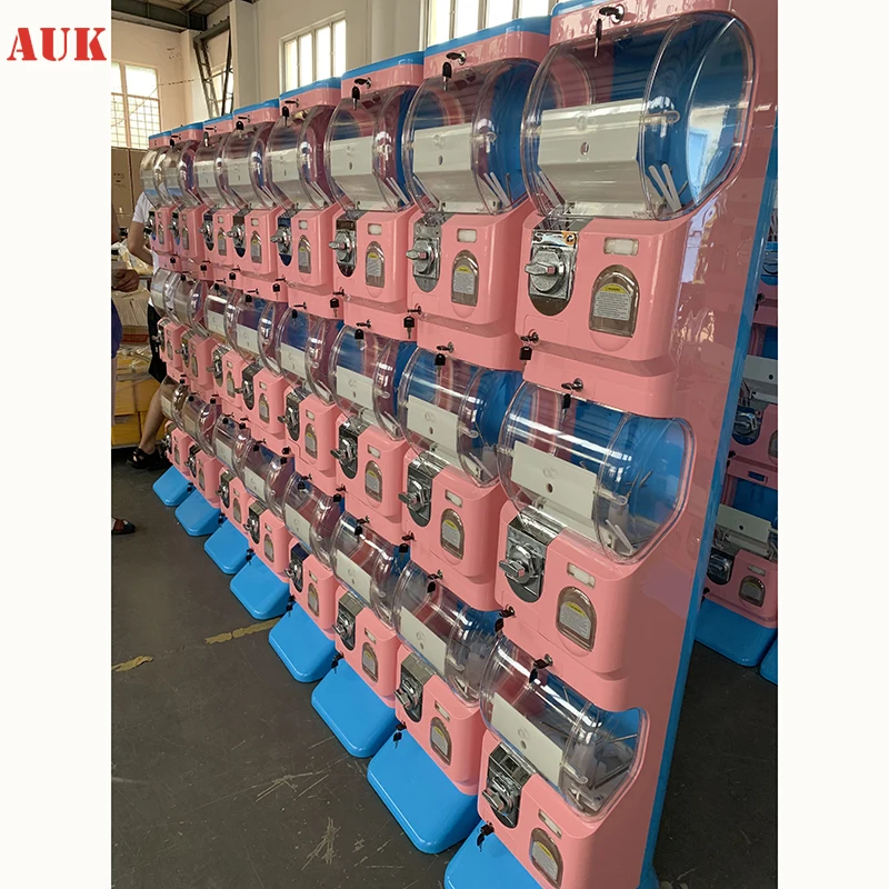 
AUK special capsule toy bouncy ball vending machine 