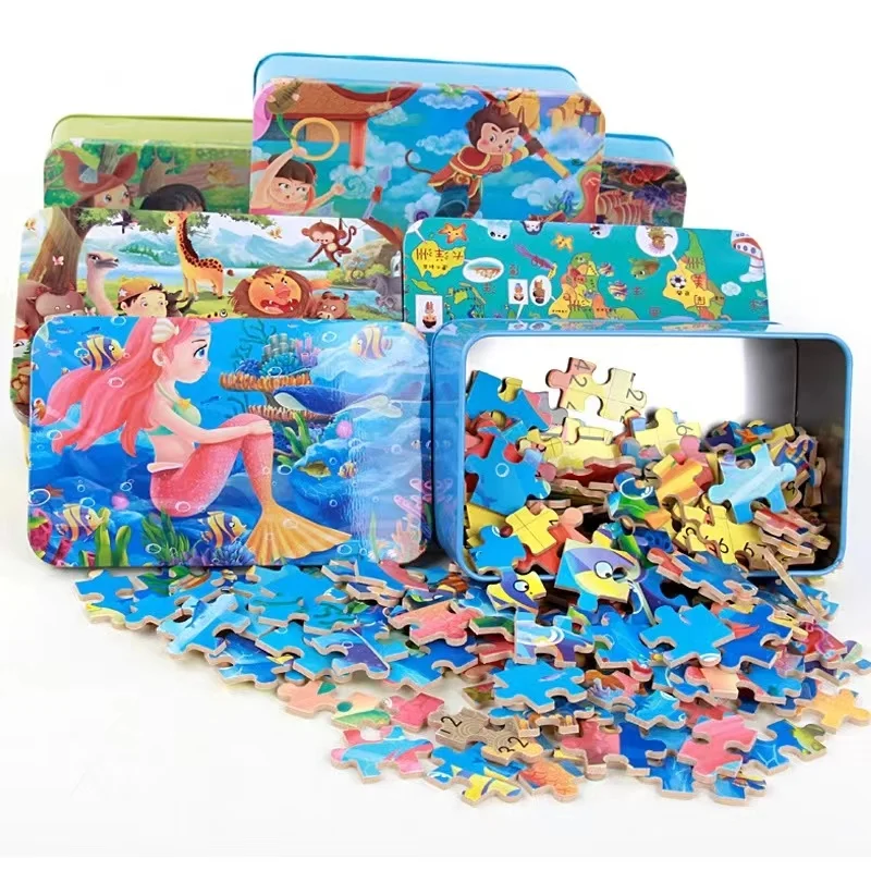 LIYANG Factory Jigsaw Puzzles 100/500/1000 Pieces Custom Jigsaw Puzzle