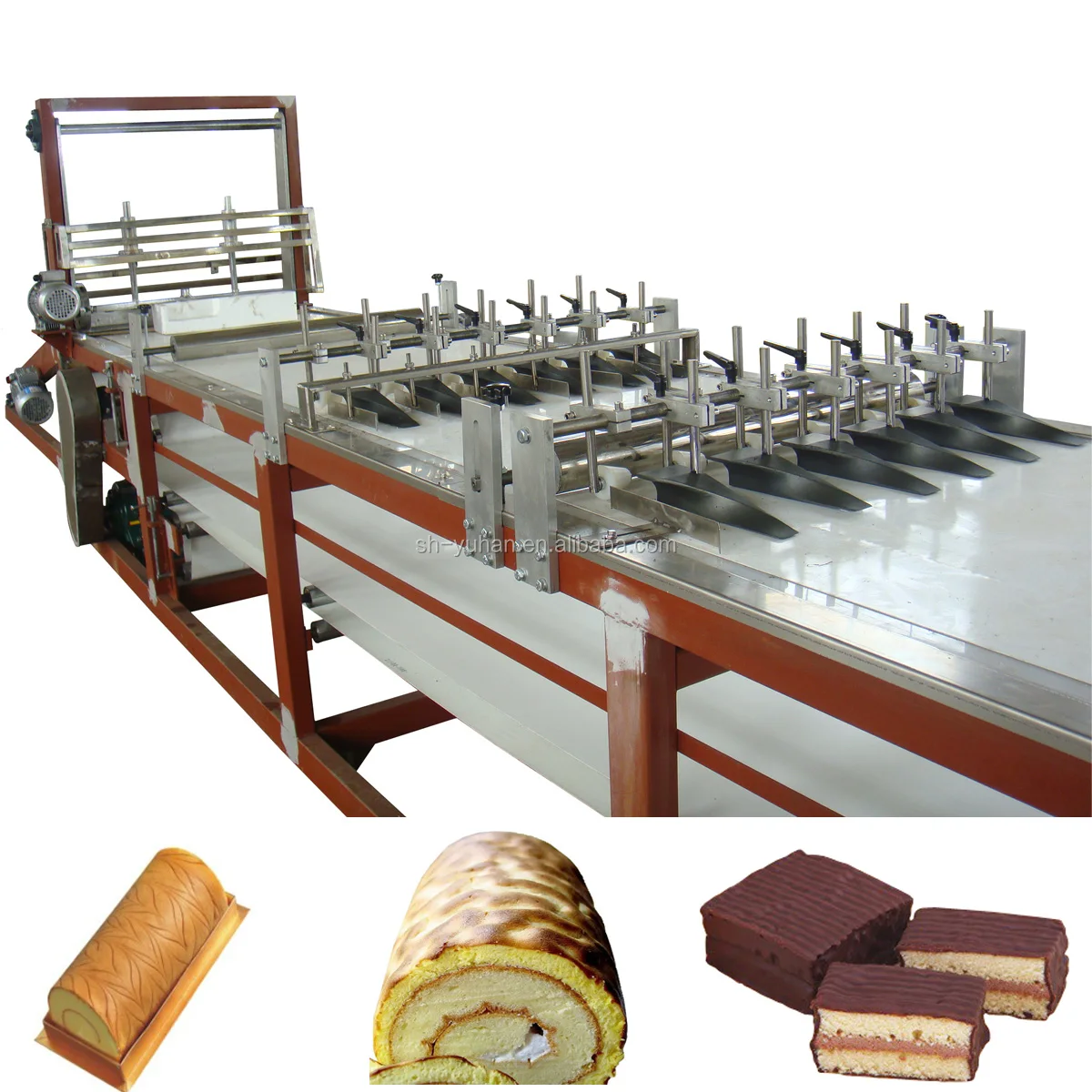Muffin Cake/Swiss Roll/Sponge Cake Making Machine For Business