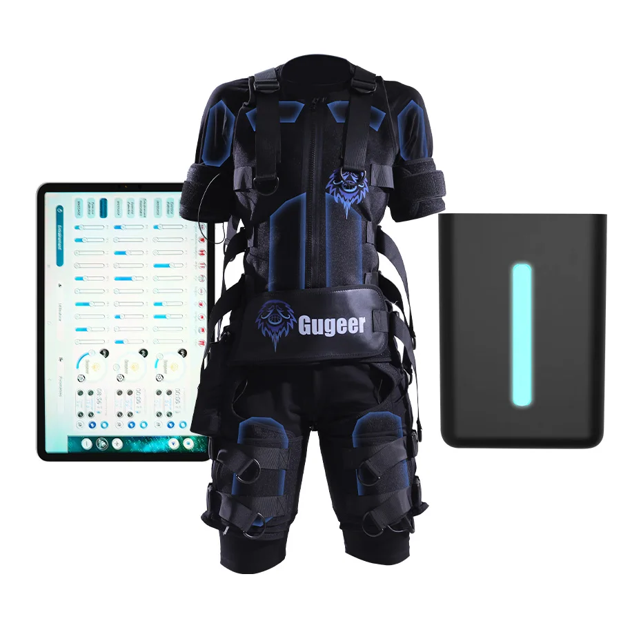 Professional sports studios use EMS core training vest suit strength muscle mass and weight loss