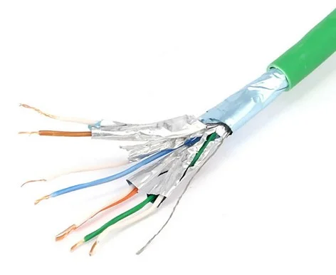 4 пары 500 МГц UTP cat6a cca 1000ft экран lan ethernet кабель тонкий патч-корд прошел испытания