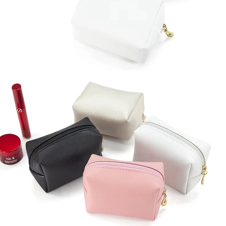 Multi-color Mini Jewelry Storage Bag Easy Carry Travel Small Size Fashion Cosmetic Makeup Pouch Bag