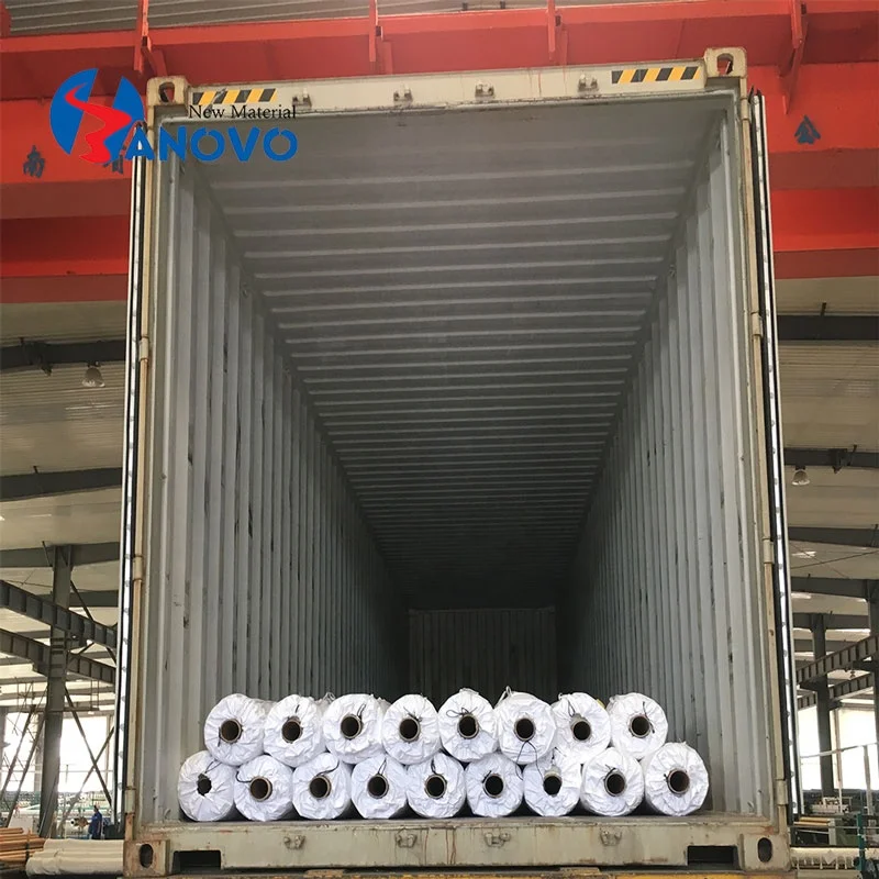 Soil Reinforcement Polyester PET Woven Geotextile 100kn m