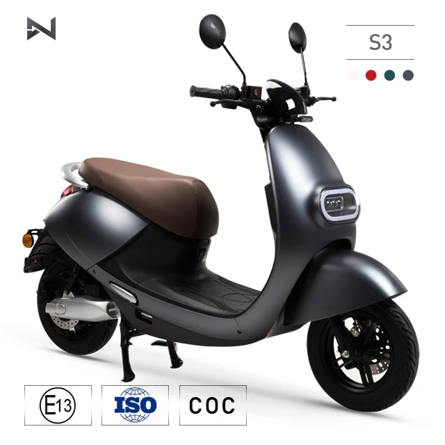 EEC COC Approved Factory direct 60v 1 2000w two wheel small electric scooter mat scooter for adult lithium