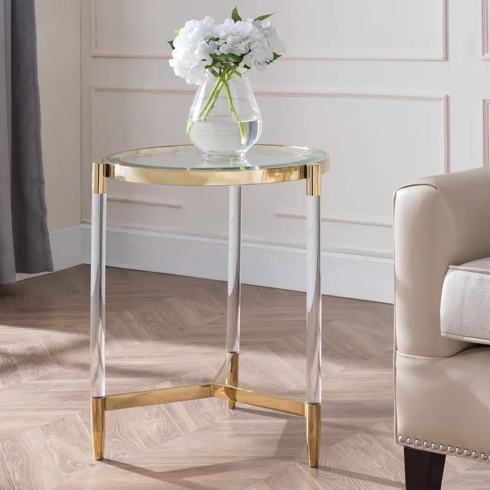 
Silver Orchid Henderson Coffee, Console, Sofa Acrylic End Table 